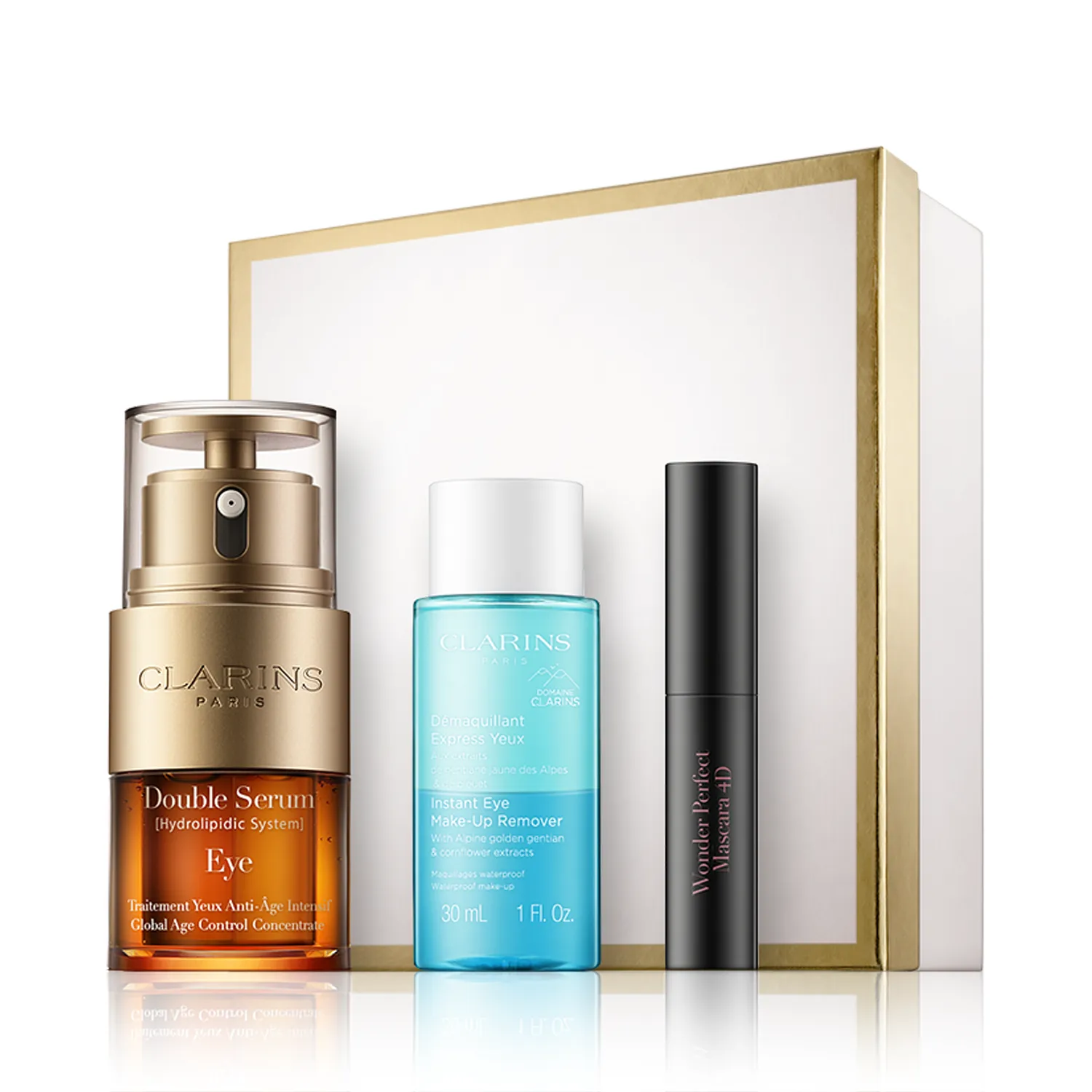 Clarins Double Serum Set mit Double Serum Eye & Mascara