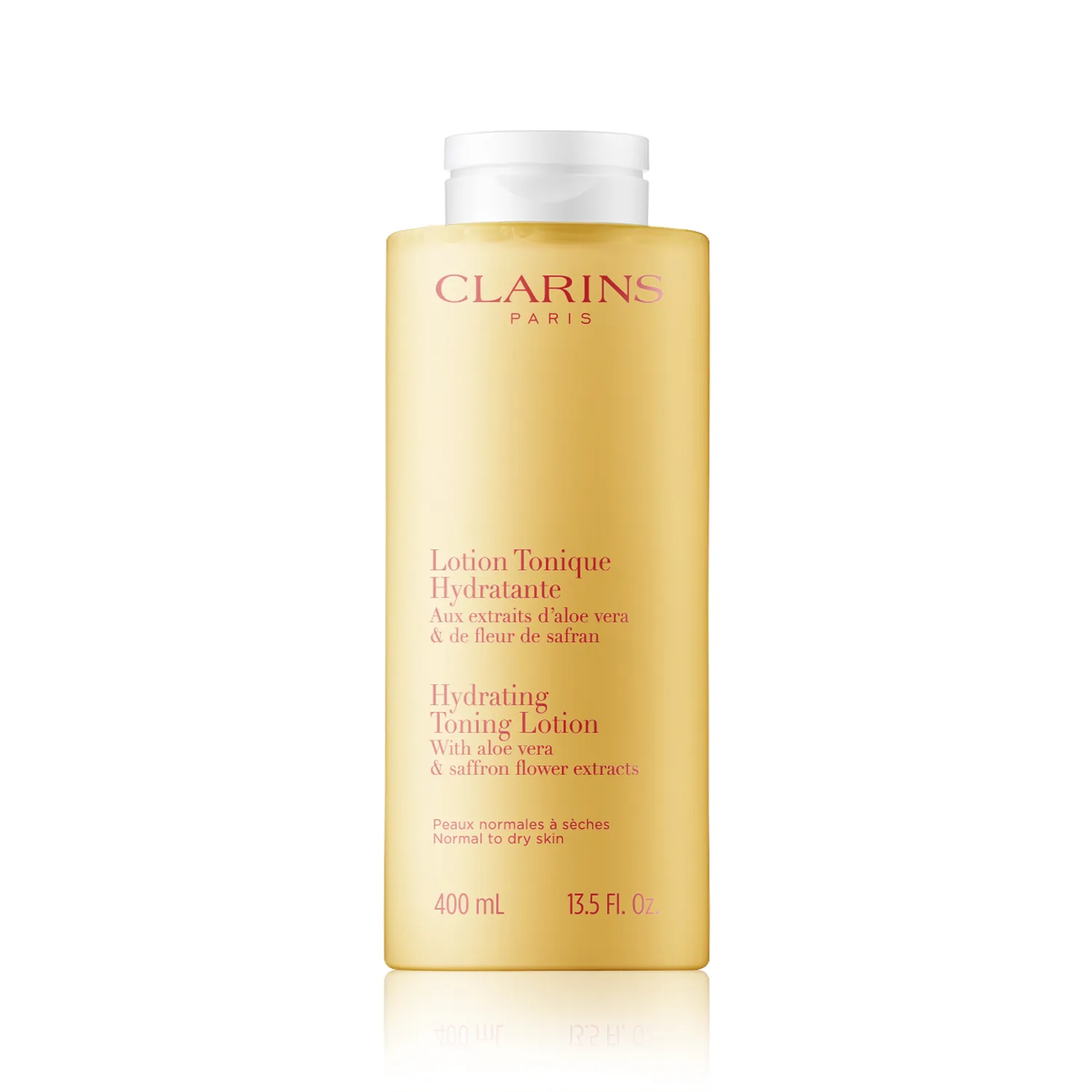 Clarins Nettoyage de Visage Lotion Tonique Hydratante - Rechargeable (400 ml)