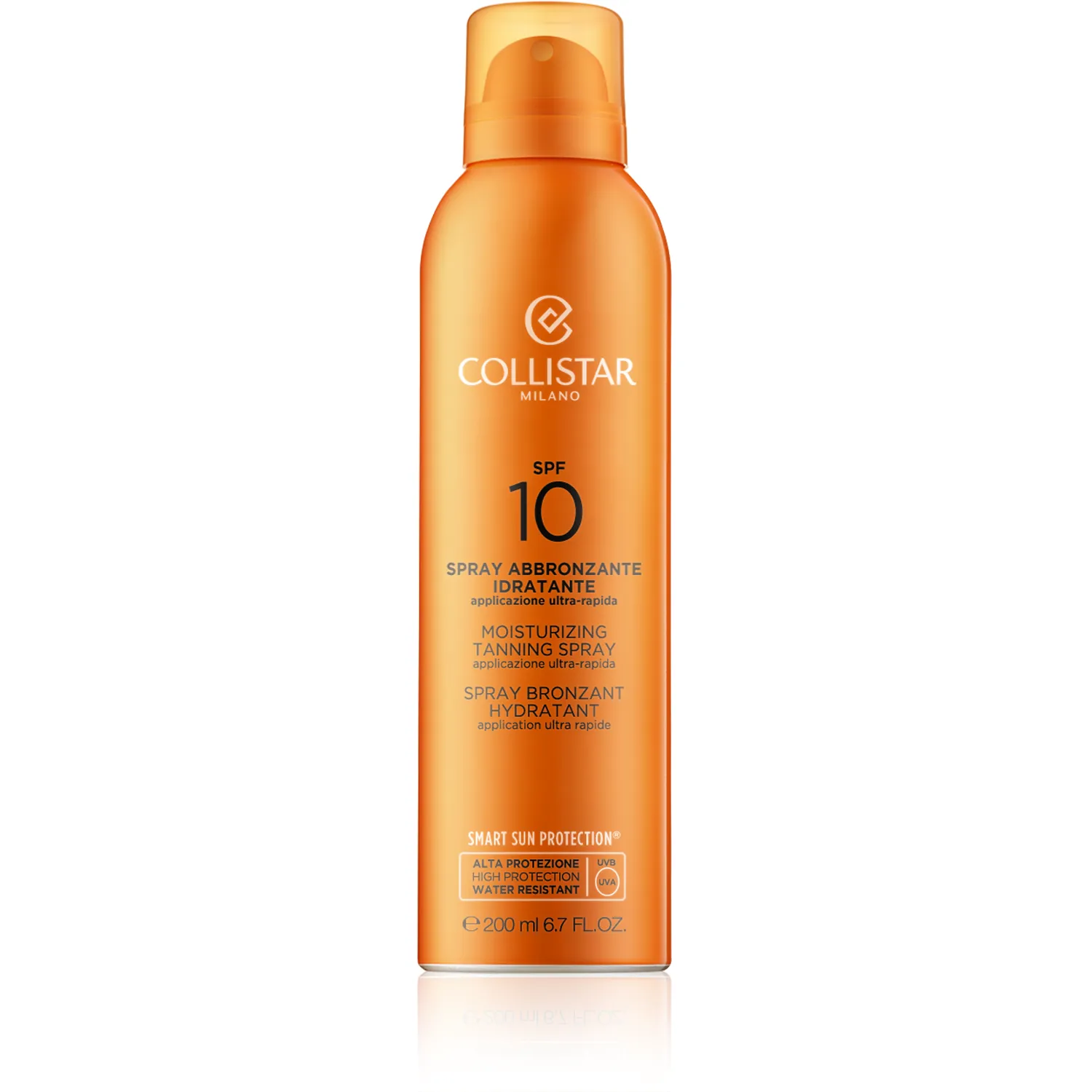 Collistar Smart Sun Protection Moisturizing Tanning Spray SPF 10 (200 ml)
