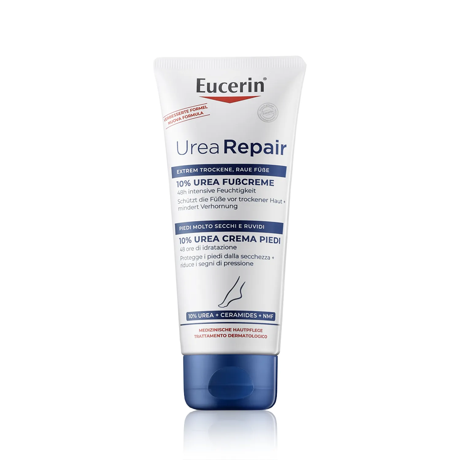 Eucerin UreaRepair 10% Urea Fußcreme (100 ml)