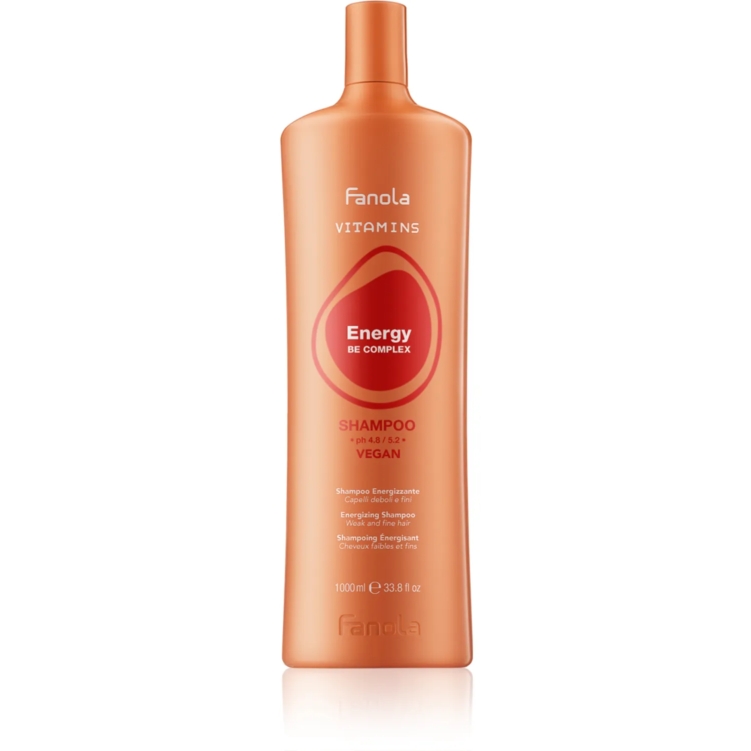 Fanola Vitamins Energy Be Complex Shampoo (1000 ml)