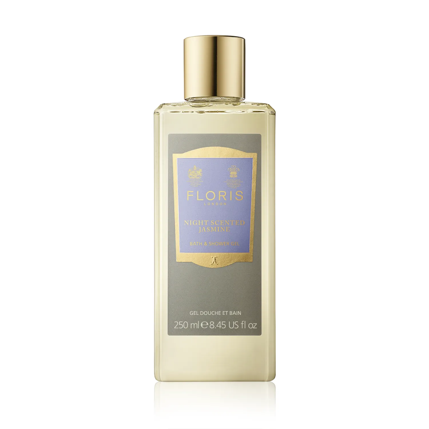 Floris Night Scented Jasmine Moisturising Bath & Shower Gel (250 ml)