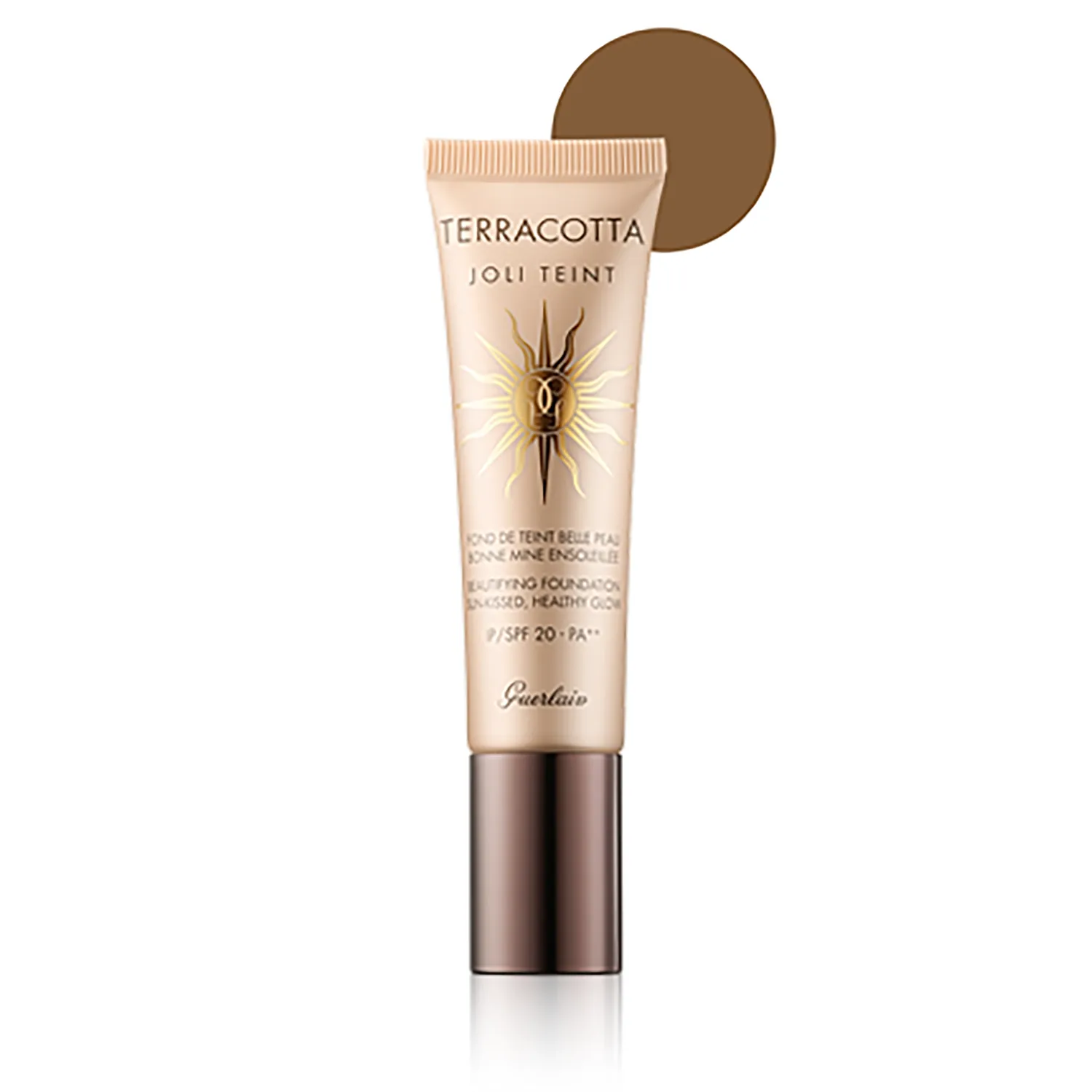 Guerlain Terracotta Joli Teint Fond de Teint Belle Peau Foncé (30 ml)