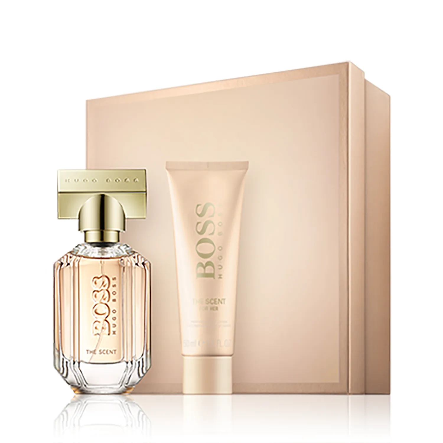 Hugo Boss The Scent for Her 30 ml EdP Set mit Perfumed Body Lotion