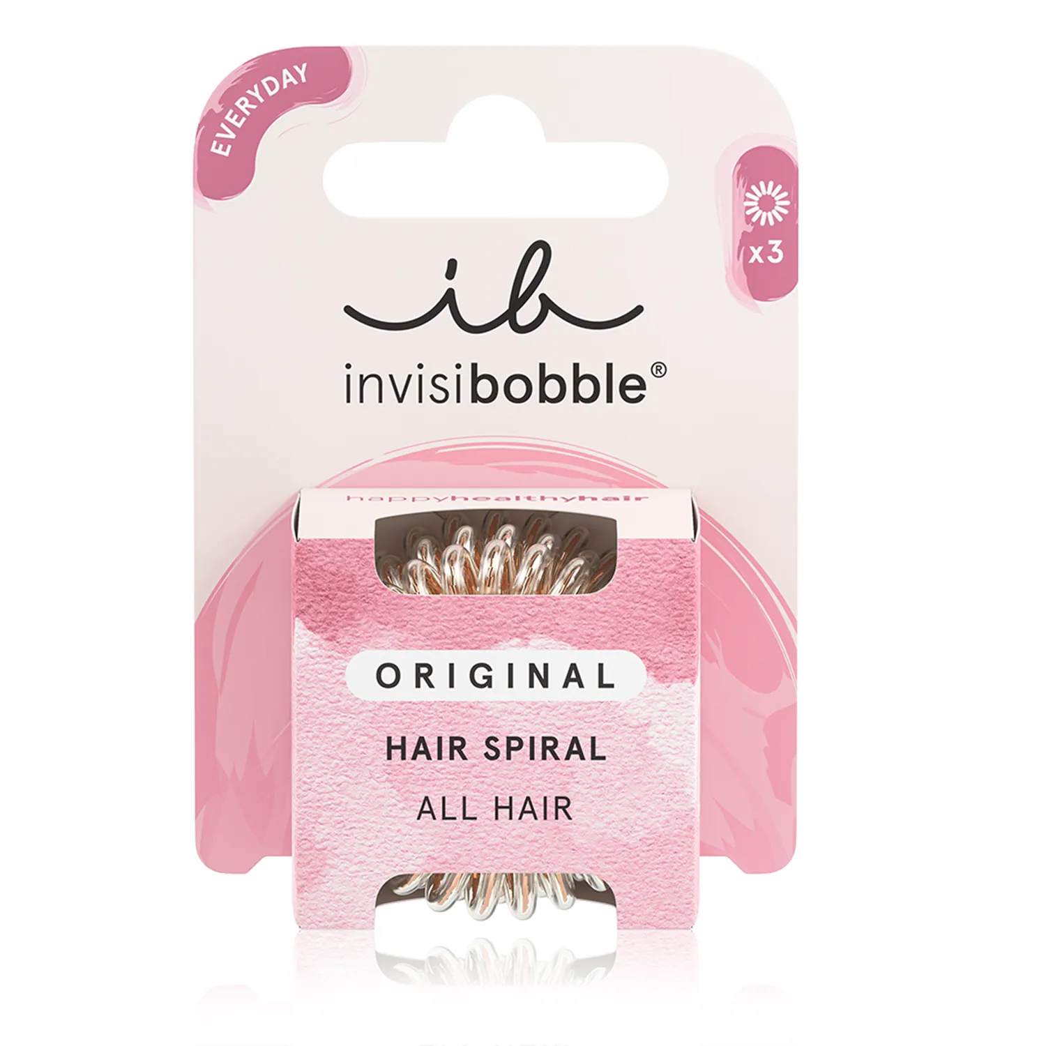 Invisibobble Original Spiral-Haargummi Bronze Me Pretty (3 Stück)