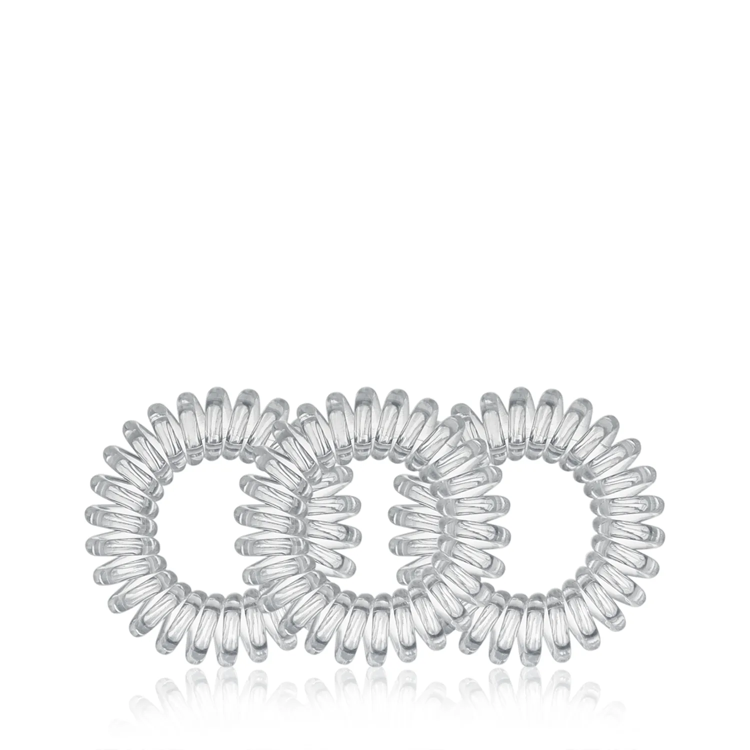 Invisibobble Original Spiral-Haargummi Crystal Clear (3 Stück)