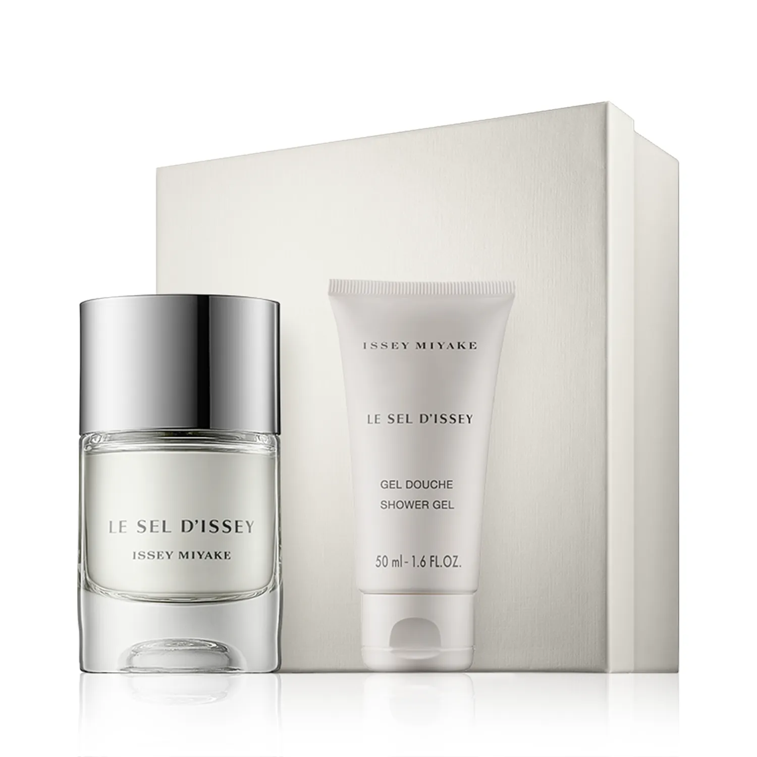 Issey Miyake Le Sel d'Issey 50 ml EdT Set mit Shower Gel