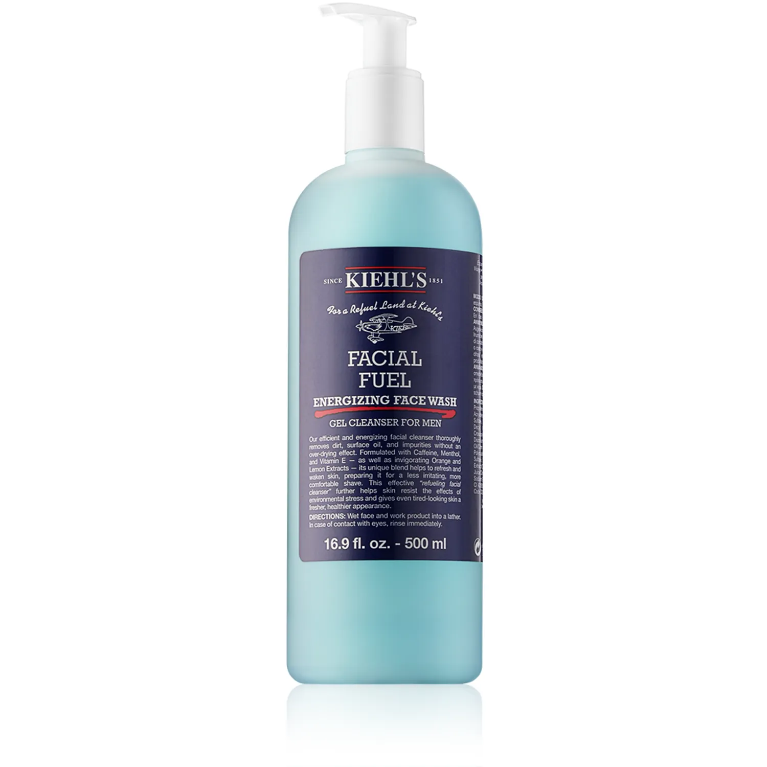 Kiehl's Facial Fuel Energizing Face Wash (500 ml)