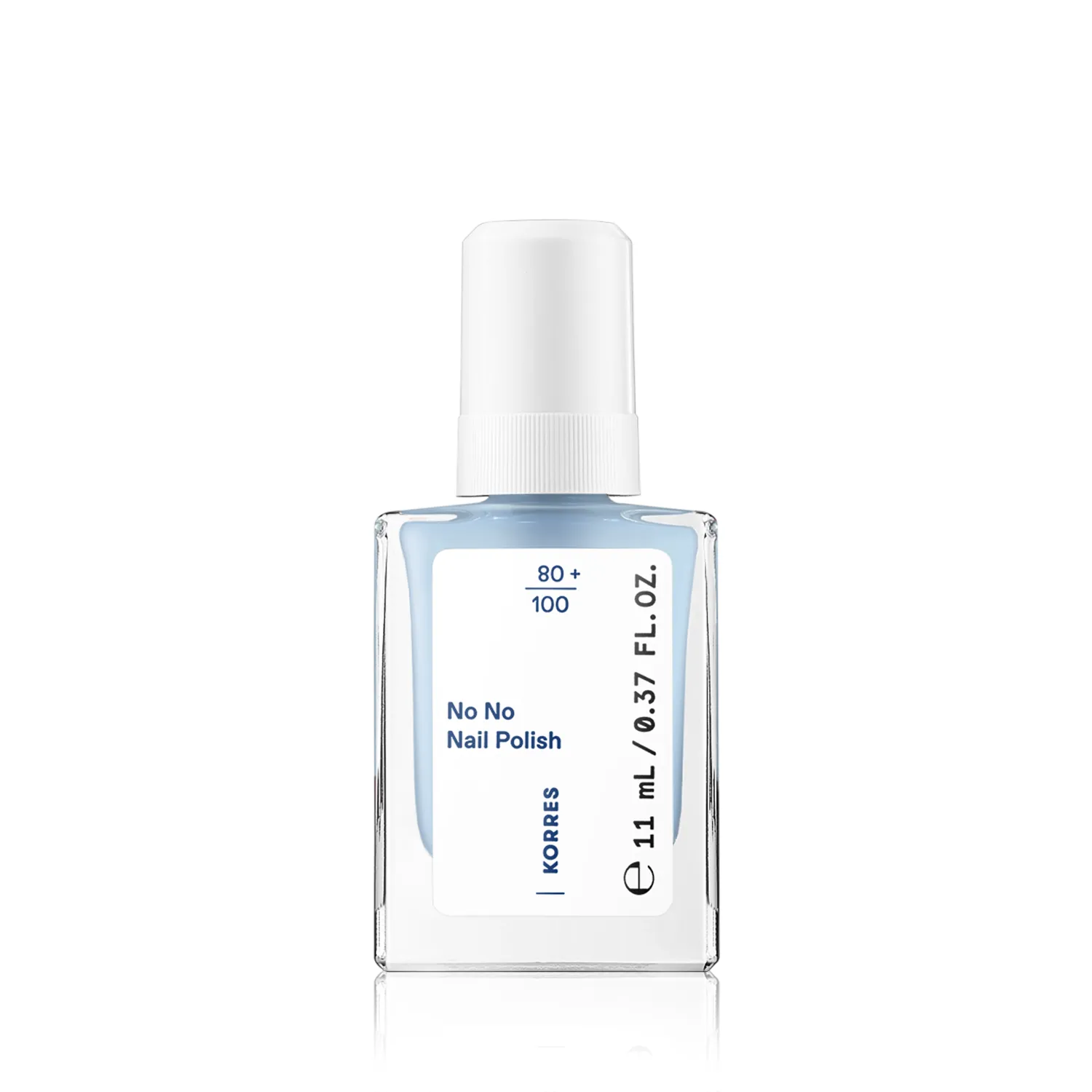 Korres No No Nail Polish 72 Pastel Blue (11 ml)