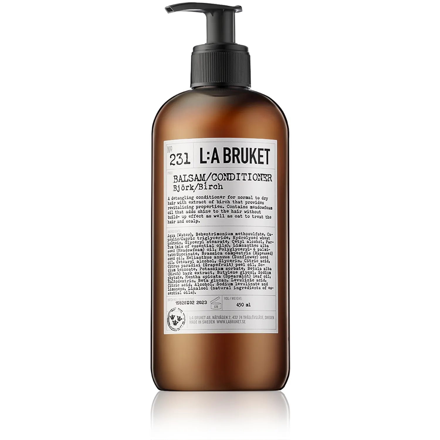 L:A BRUKET Hair Care 231 Conditioner Birch (450 ml)