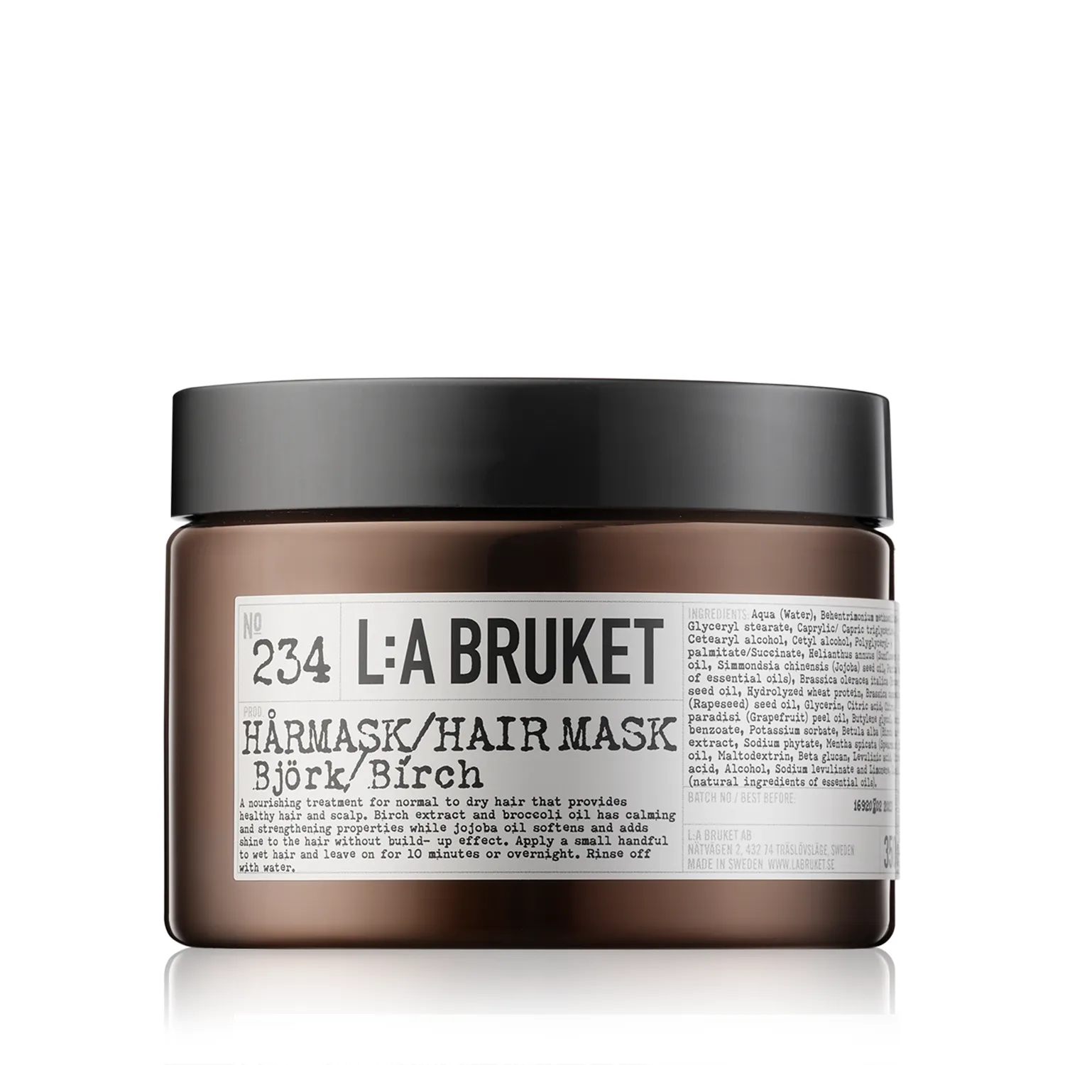 L:A BRUKET Hair Care 234 Hairmask Birch (350 g)