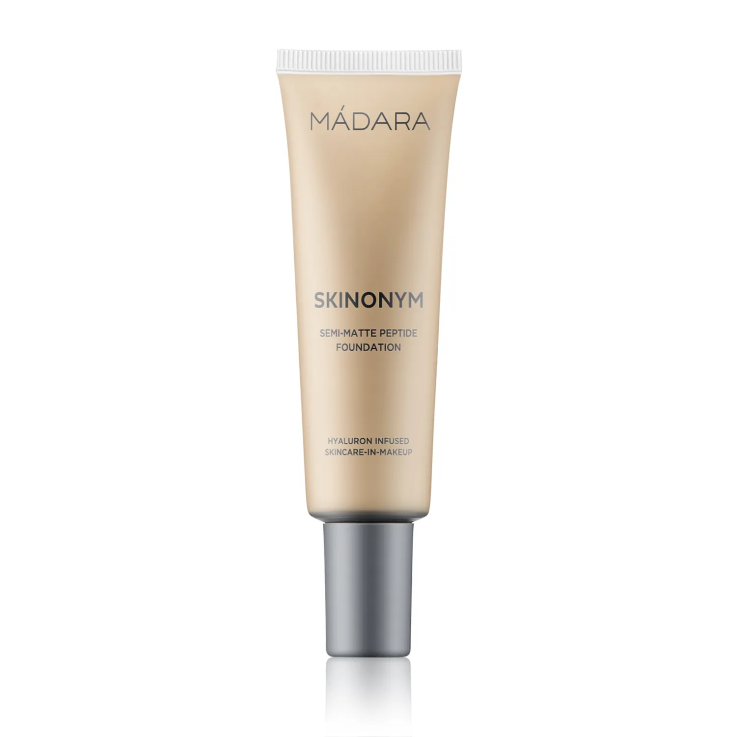 MÁDARA Skinonym Semi-Matte Peptide Foundation 10 Porcelain (30 ml)