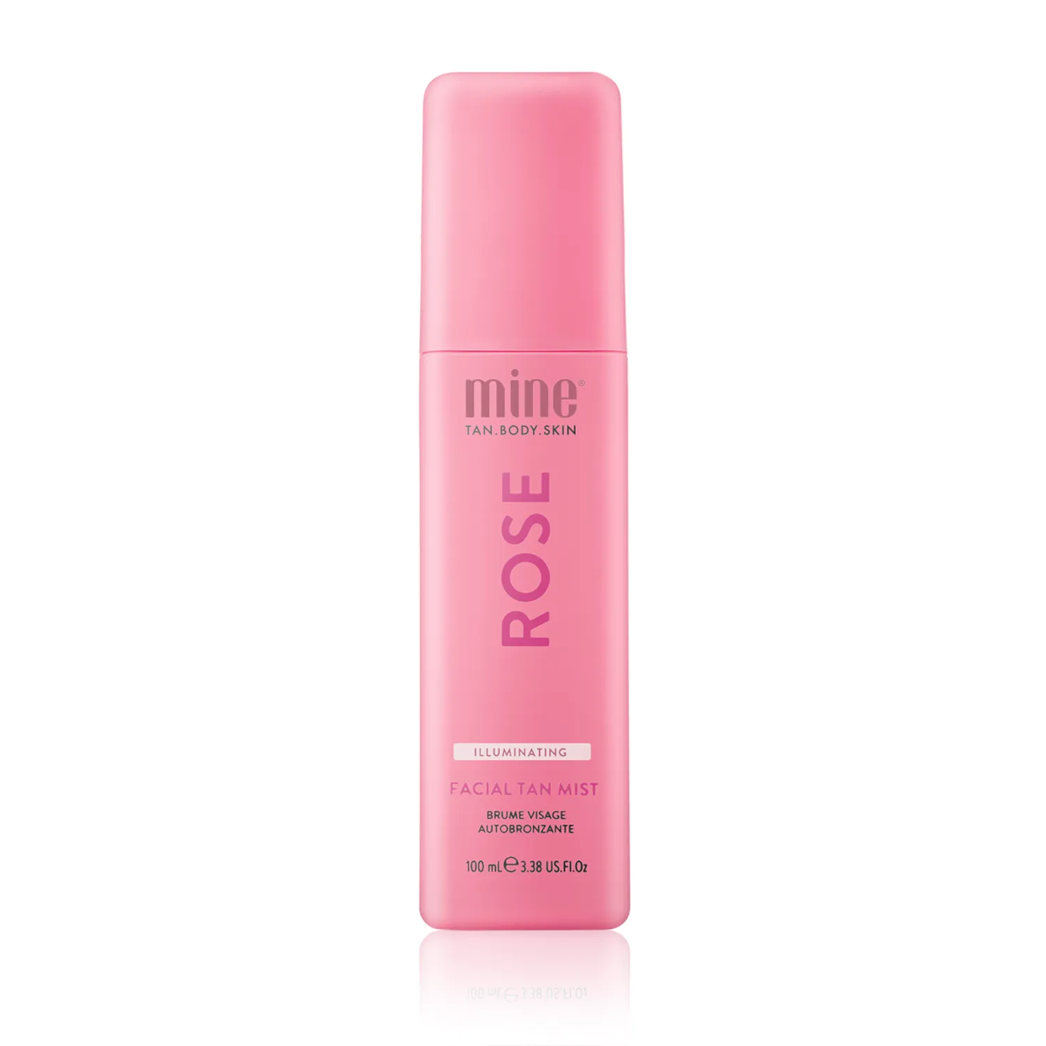MineTan Self Tan Rose Illuminating Facial Tan Mist (100 ml)