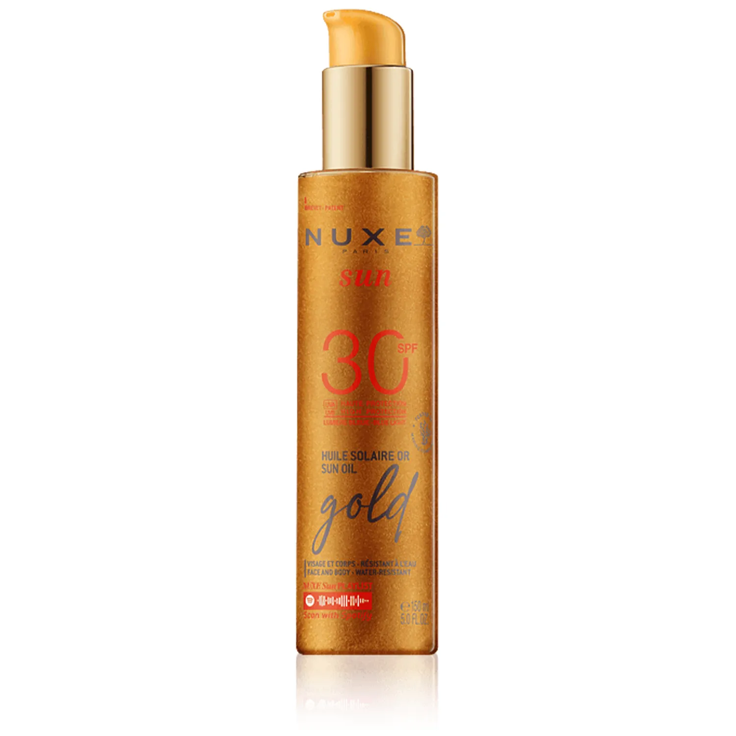Nuxe Sun Gold Huile Solaire Or SPF 30 (150 ml)