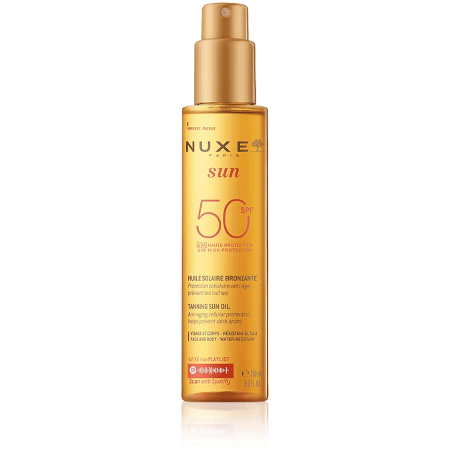 Nuxe Sun Huile Solaire Bronzante SPF 30 (150 ml)