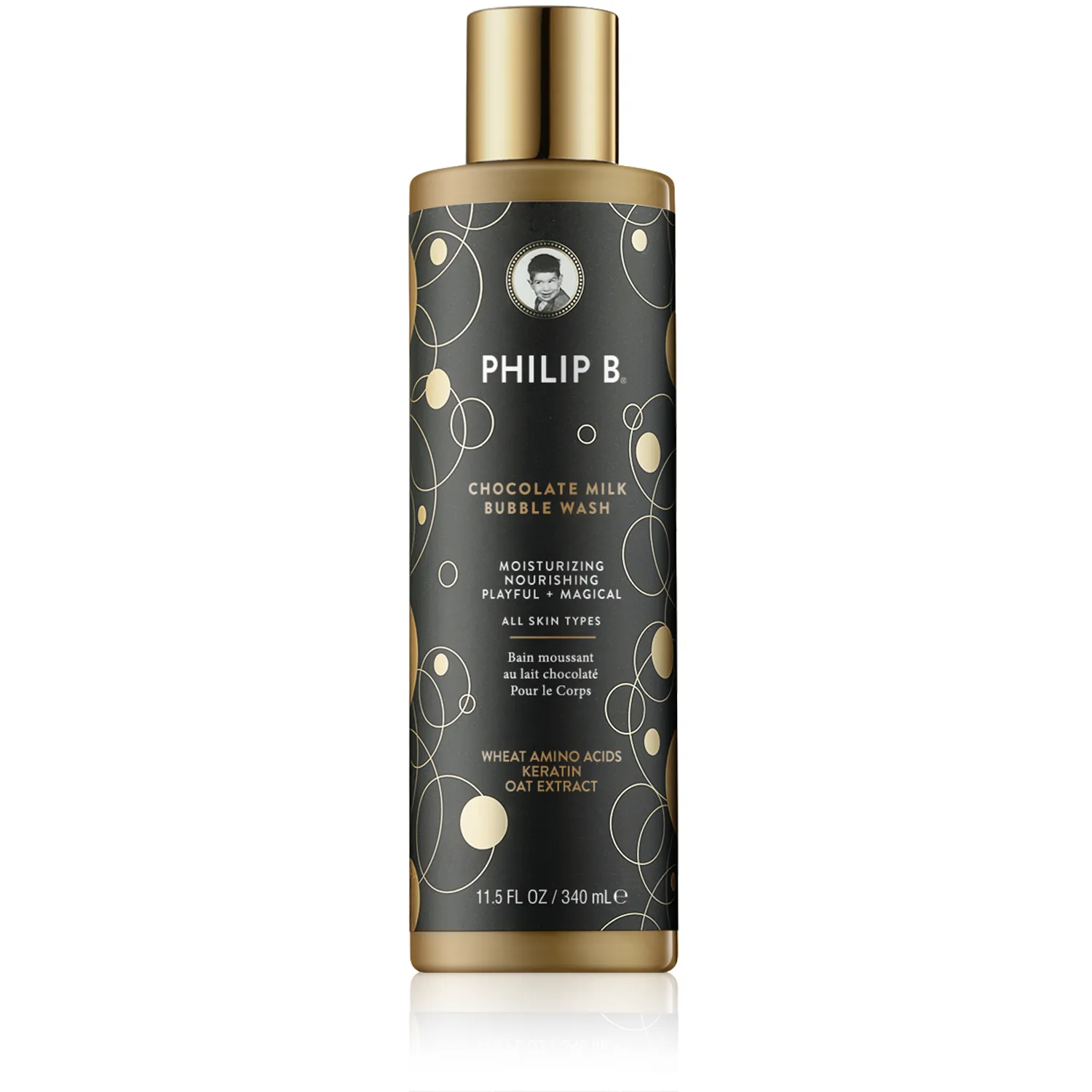 Philip B Bath & Body Chocolate Milk Bubble Wash (340 ml)