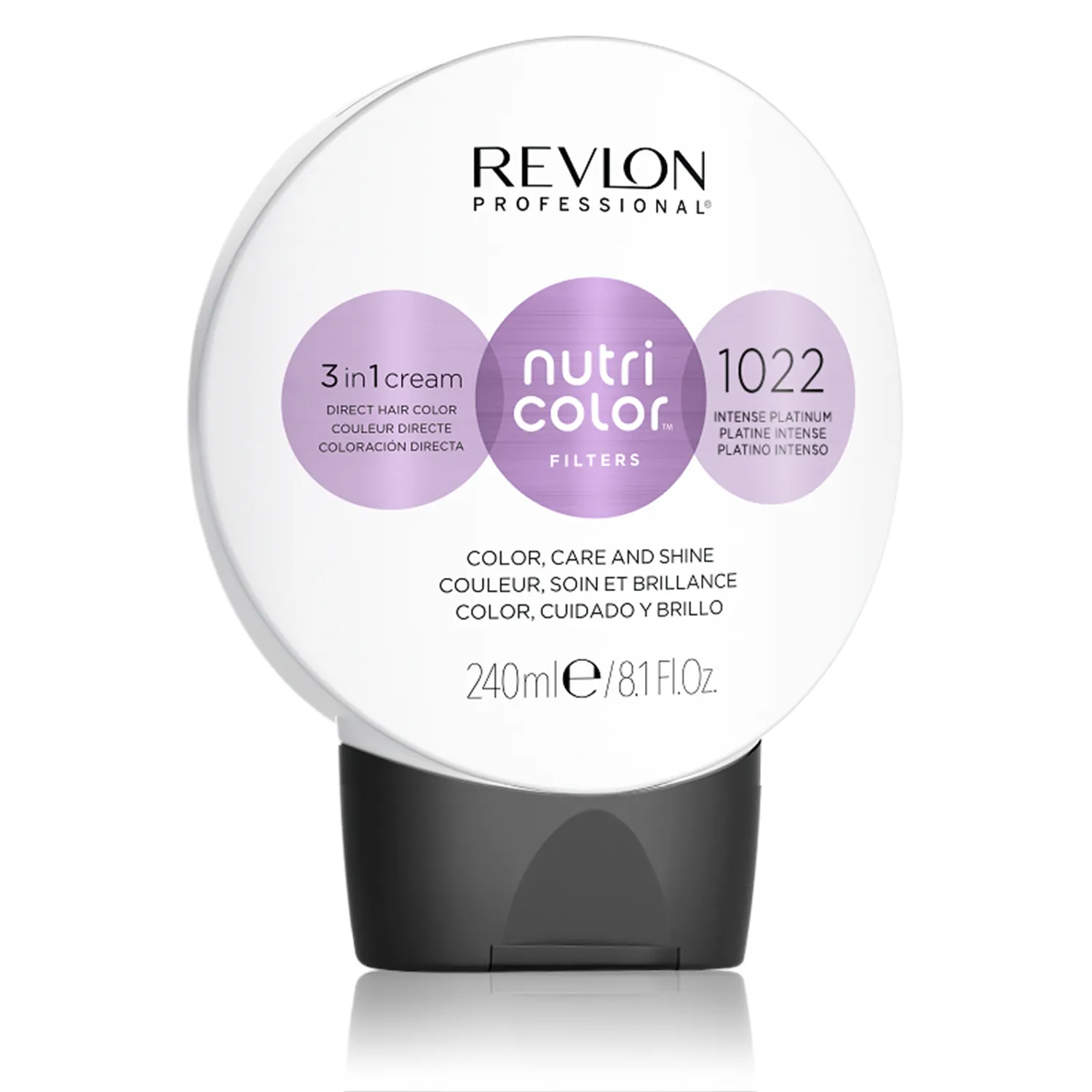 Revlon Professional Nutri Color Filters 3in1 Cream 1022 Intense Platinum (240 ml)