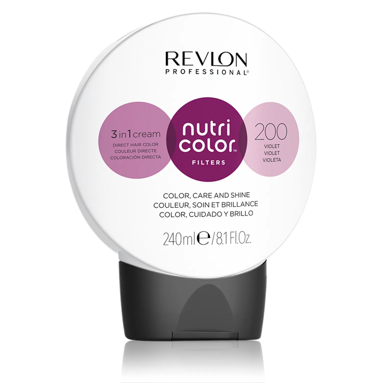 Revlon Professional Nutri Color Filters 3in1 Cream 200 Violet (240 ml)