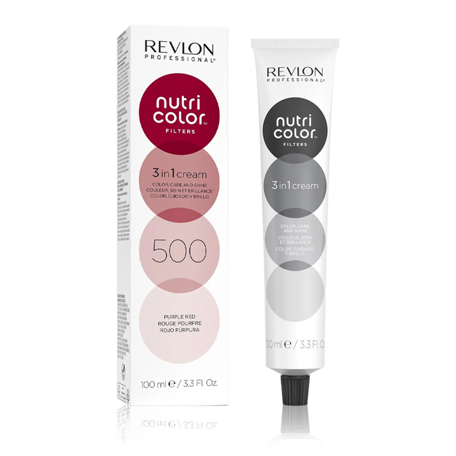 Revlon Professional Nutri Color Filters 3in1 Cream 500 Purple Red (100 ml)