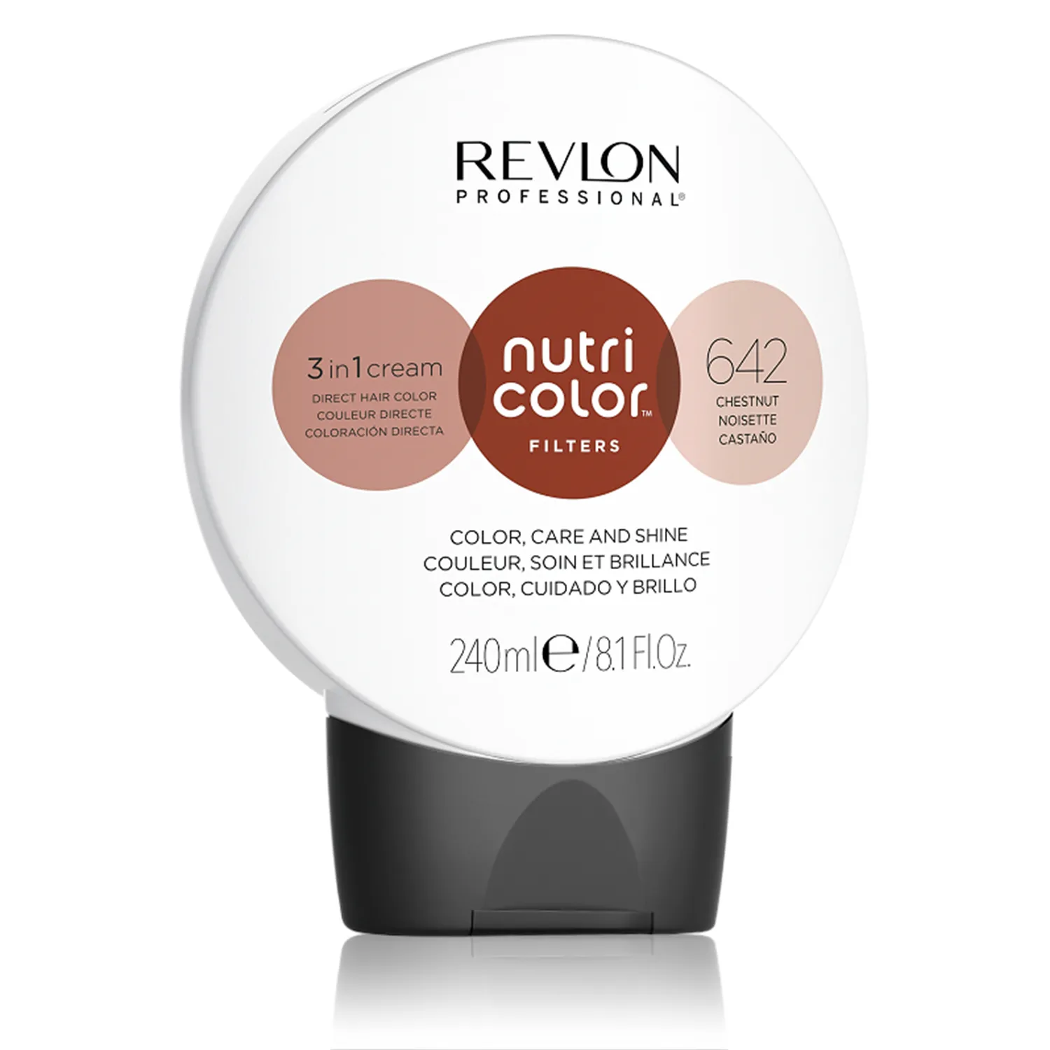 Revlon Professional Nutri Color Filters 3in1 Cream 642 Chestnut (240 ml)