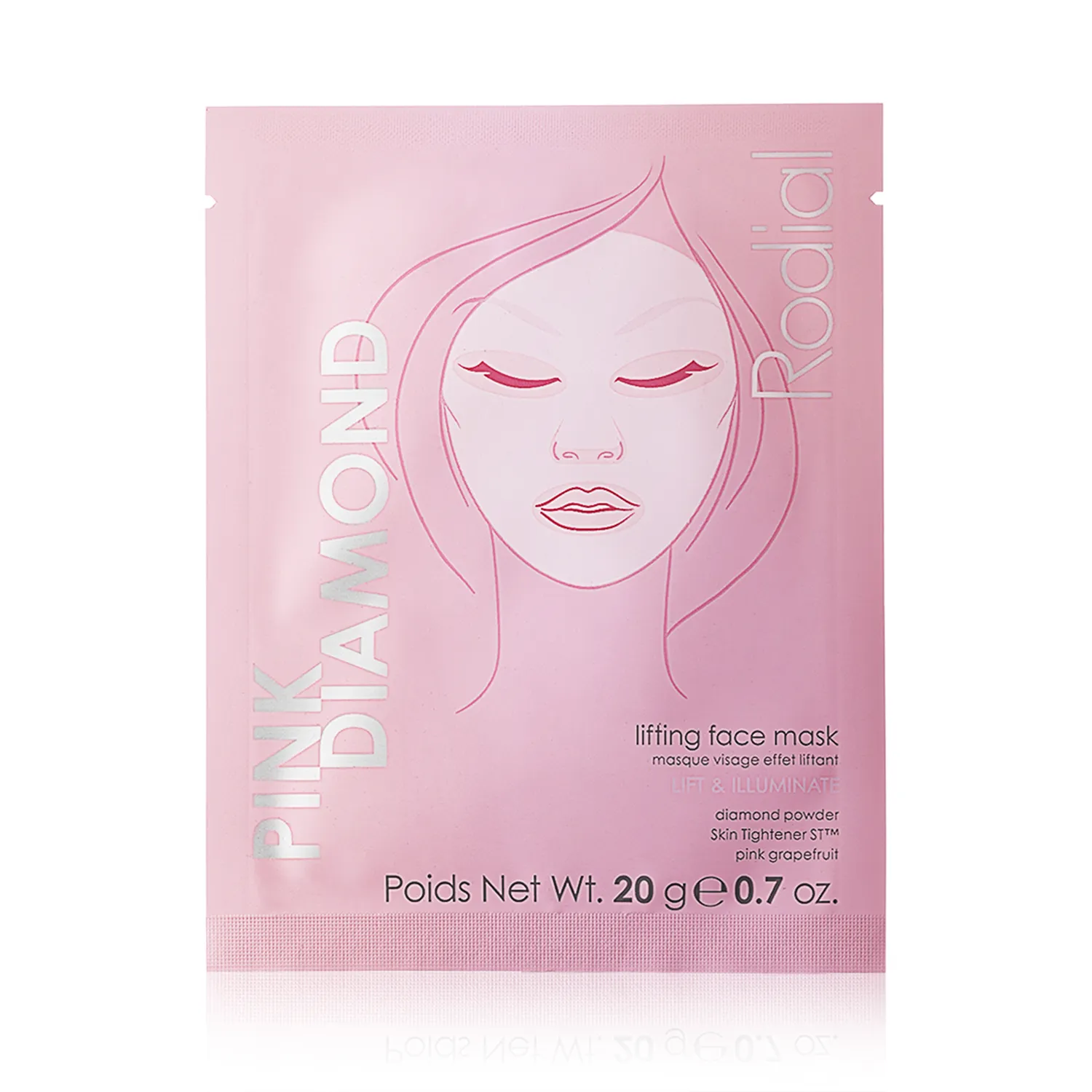 Rodial Pink Diamond Lifting Face Mask with Diamond Powder (20 g)