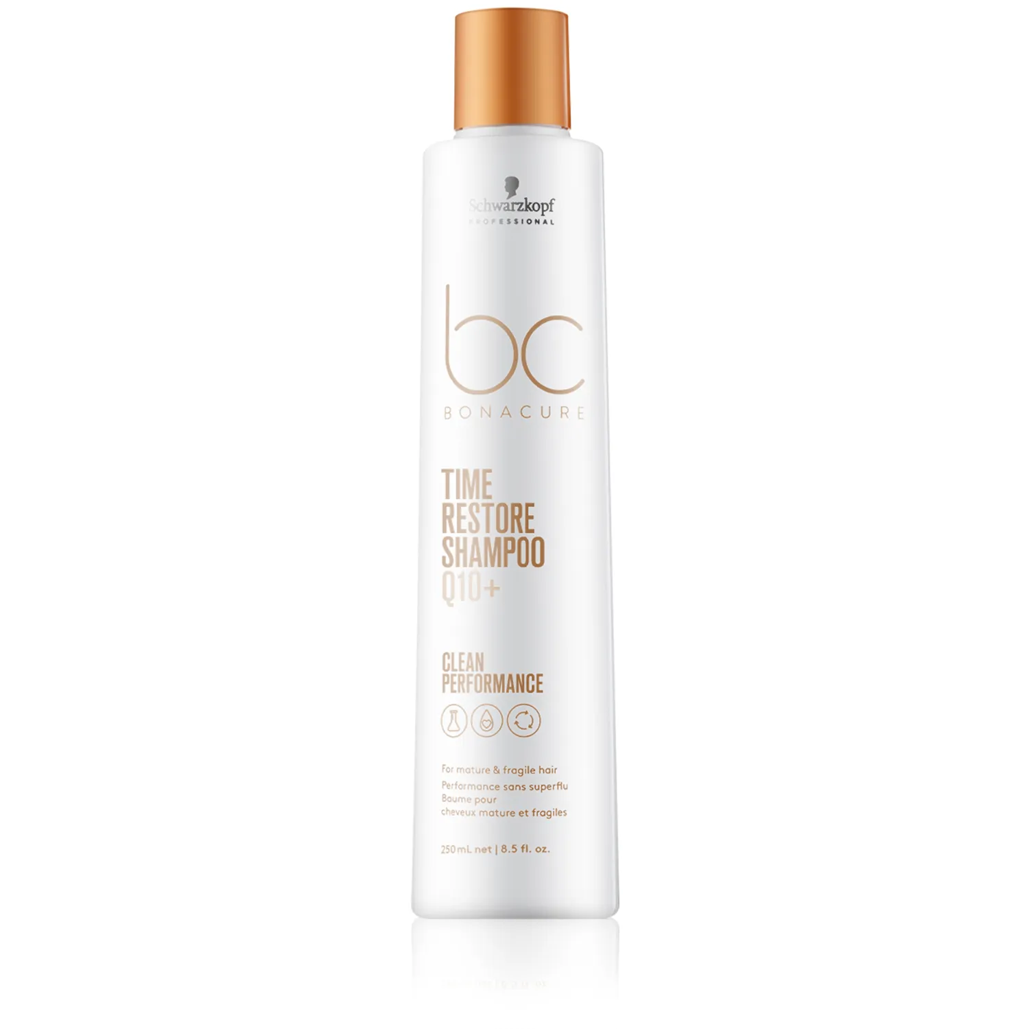 Schwarzkopf Professional BC Q10+ Time Restore Shampoo Clean Performance (250 ml)