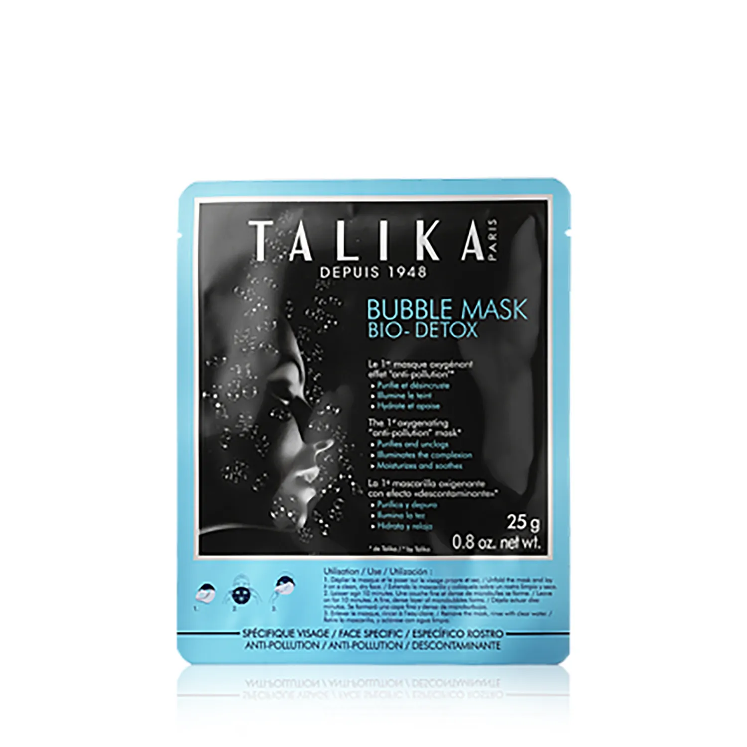 Talika Gesichtspflege Bubble Mask Bio-Detox (25 g)