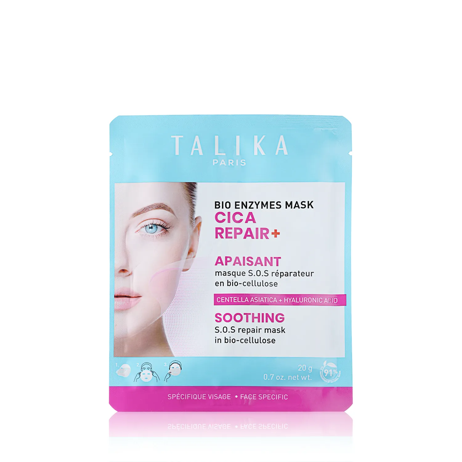 Talika Gesichtspflege Cica Repair Soothing Bio-Enzyme Mask