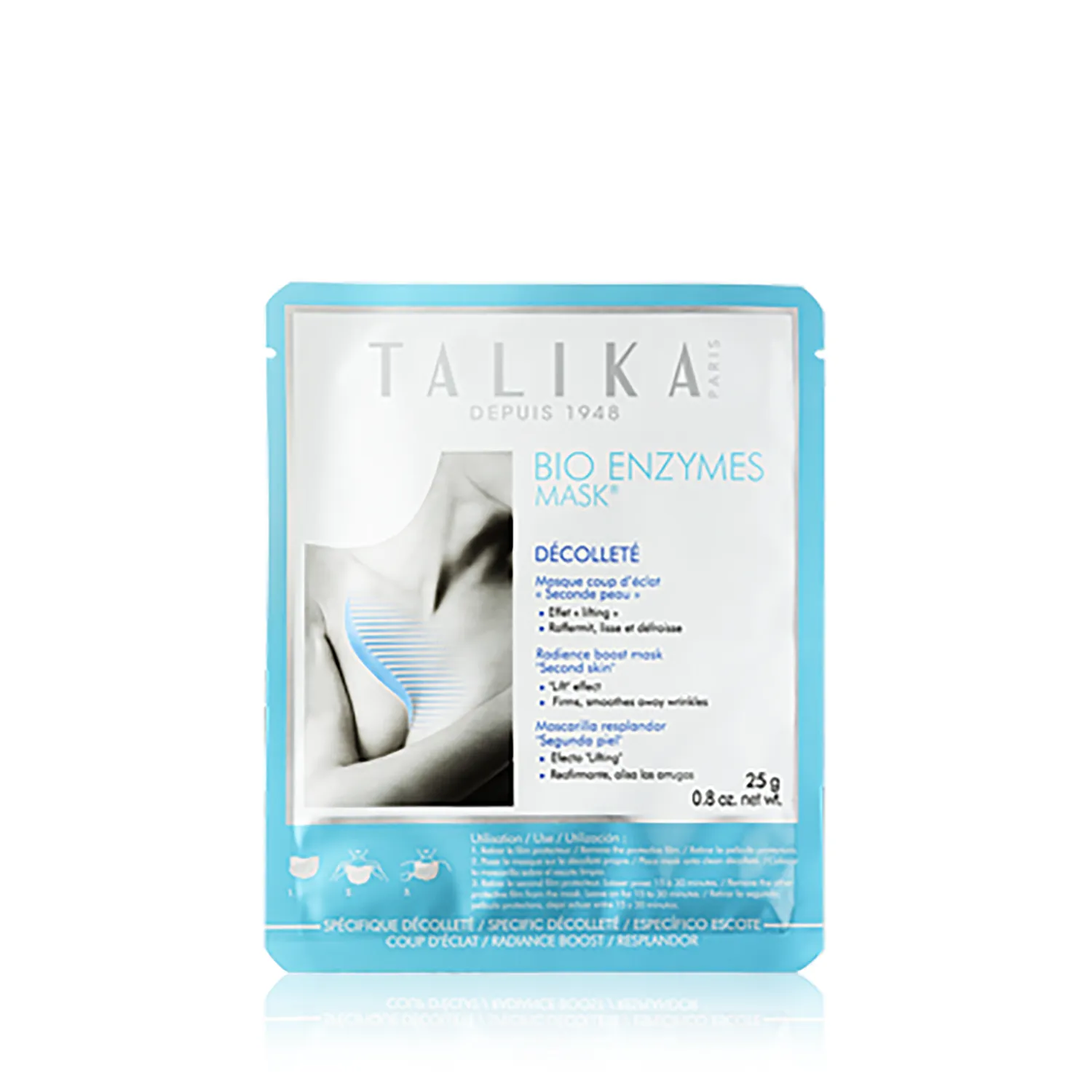 Talika Körperpflege Bio Enzymes Mask Décolleté