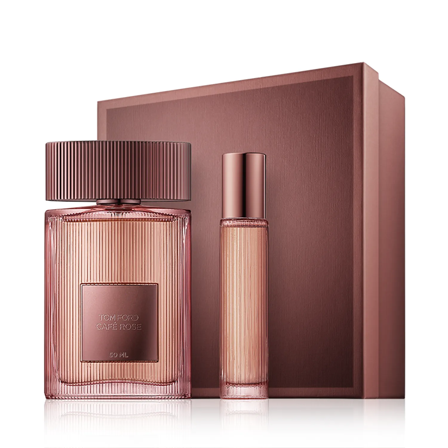 Tom Ford Café Rose 50 ml EdP Set mit Travel Spray