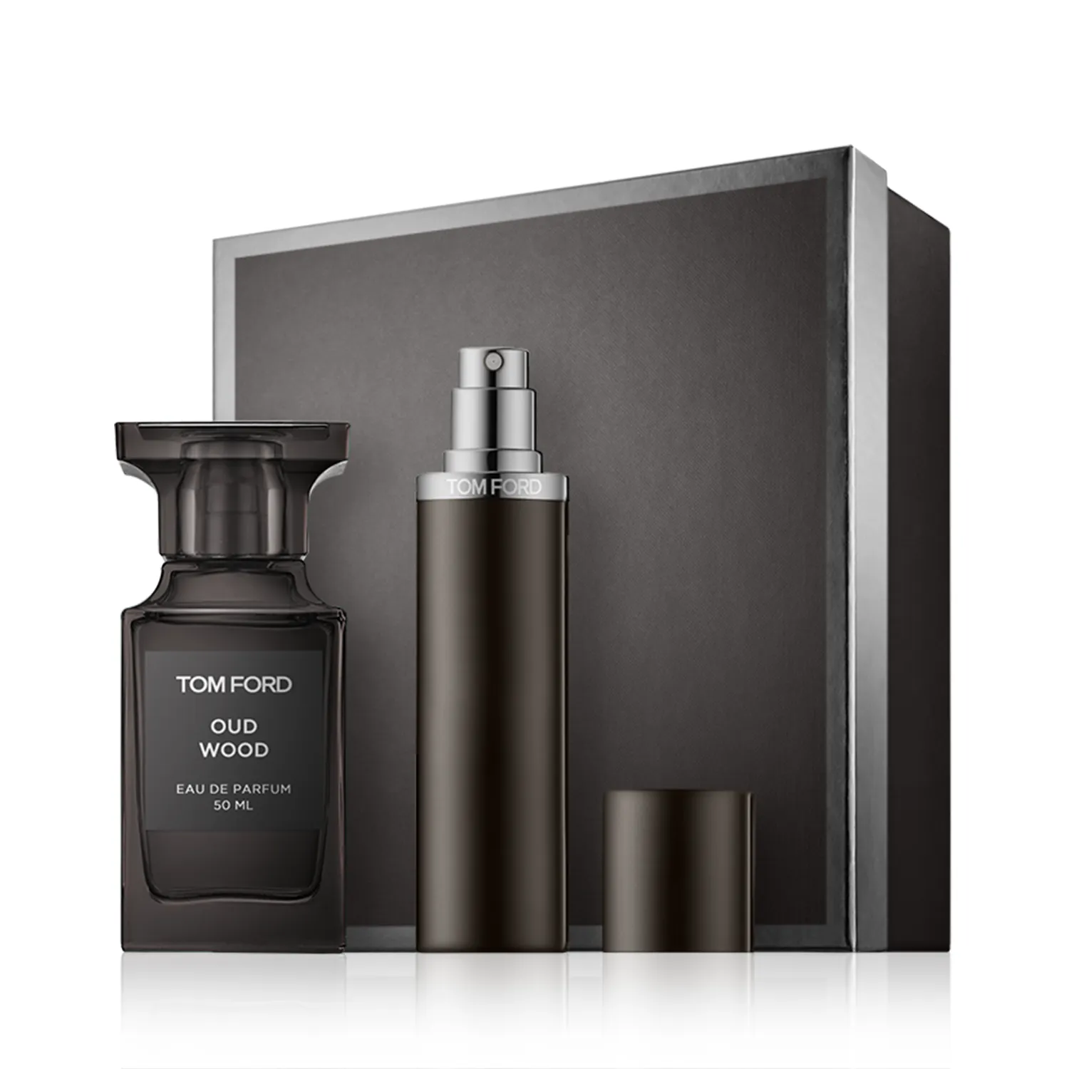 Tom Ford Oud Wood 50 ml EdP Set mit EdP Spray