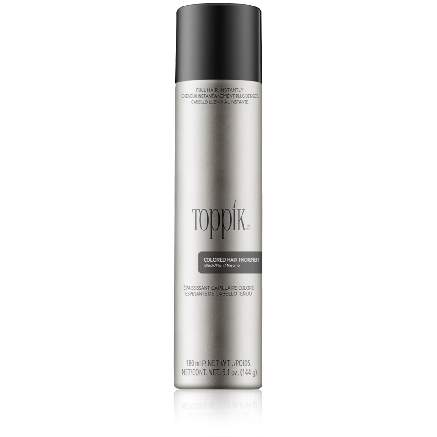 Toppik Colored Hair Thickener Black (144 g)