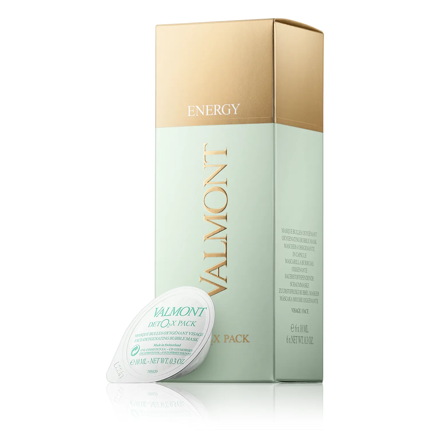 Valmont Energy DetO2x Pack (6 x 10 ml)