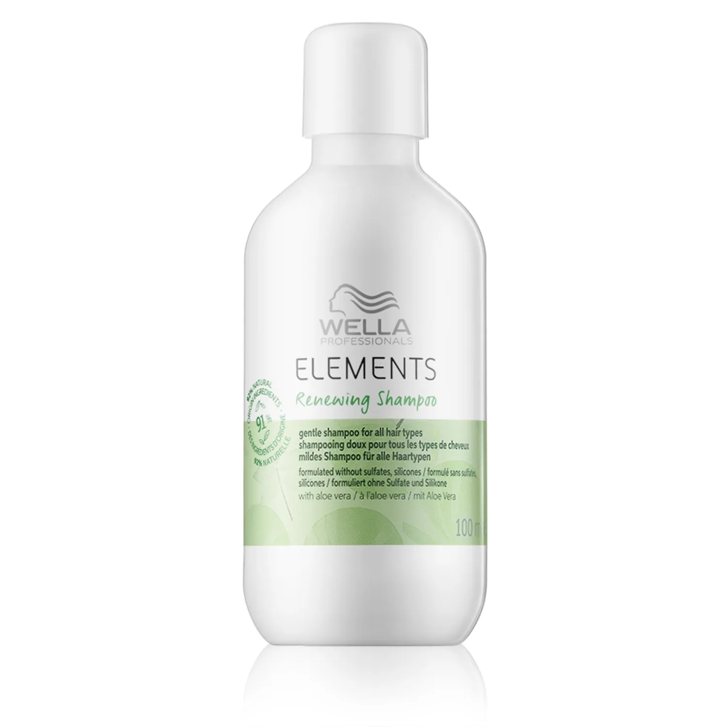 Wella Professionals Elements Renewing Shampoo - Gentle Shampoo for All Hair Types (100 ml)