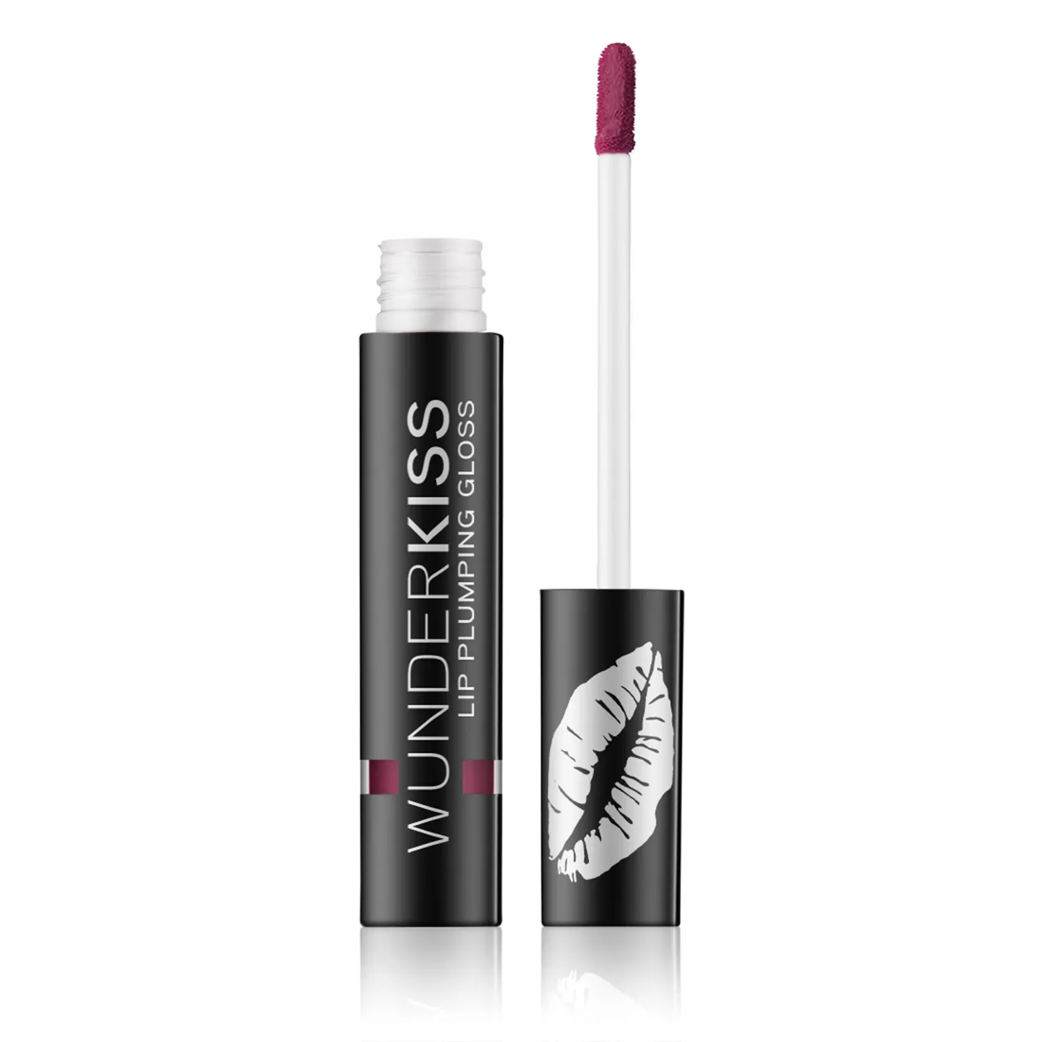 Wunder2 Wunderkiss Lip Plumping Gloss Plum (4 ml)