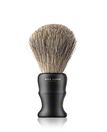 Acca Kappa Men's Grooming Shaving Brush - Vintage - High Quality Resin - Pure Badger Black Rasierpinsel