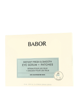 Babor Doctor Babor Hydration Instant Fresh & Smooth Eye Serum + Patches Augenserum 15 ml + 2 Stück