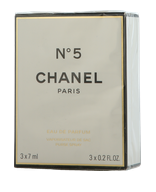 Chanel No. 5 Eau de Parfum Fragrance on Chain Purse Spray 3 x 7 ml