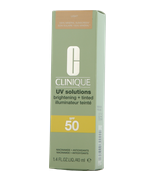 Clinique Sun UV Solutions Brightening + Tinted Sunscreen SPF 50 Light getönte Tagescreme 40 ml