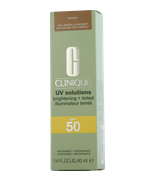 Clinique Sun UV Solutions Brightening + Tinted Sunscreen SPF 50 Medium getönte Tagescreme 40 ml