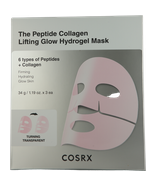 COSRX The Peptide Collagen Lifting Glow Hydrogel Mask Pflegemaske