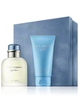 Dolce & Gabbana Light Blue pour Homme 75 ml EdT Set mit Body Cream