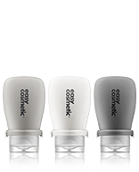 easycosmetic Travel & Sports Refillable Travel Bottle Set Leerbox 3 x 60 ml