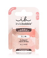 Invisibobble Slim Haargummi mit feinerer Spiralform Pink Monocle Haargummi 3 Stück