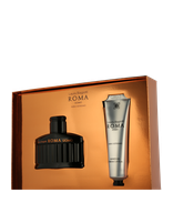 Laura Biagiotti Roma Uomo Nero Estremo 125 ml EdP Set mit Shower Gel