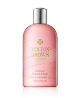 Molton Brown Delicious Rhubarb & Rose Bath & Shower Gel Duschgel 300 ml