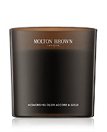 Molton Brown Mesmerising Oudh Accord & Gold Three Wick Candle 600g