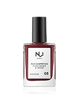 NUI Cosmetics Nailcolor Dark Red Violet Nagellack 14 ml