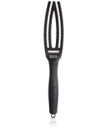 Olivia Garden Fingerbrush Iconic Boar & Nylon Full Black S Bürste