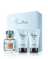 Pomellato Nudo Blue 25 ml EdP Set mit 2x Pflege